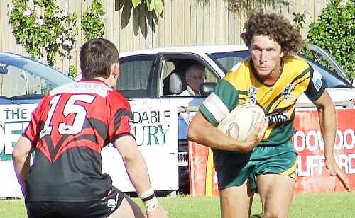Nick Colthup (with ball) is a key player for Wattles against Warwick tomorrow. Nick Colthup (with ball) is a key player for Wattles against Warwick tomorrow.